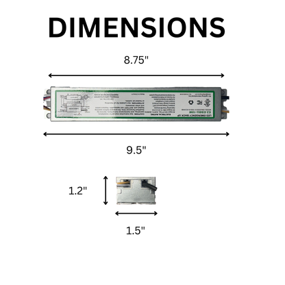 10W Emergency Battery Backup Driver - AHA Lighting LED