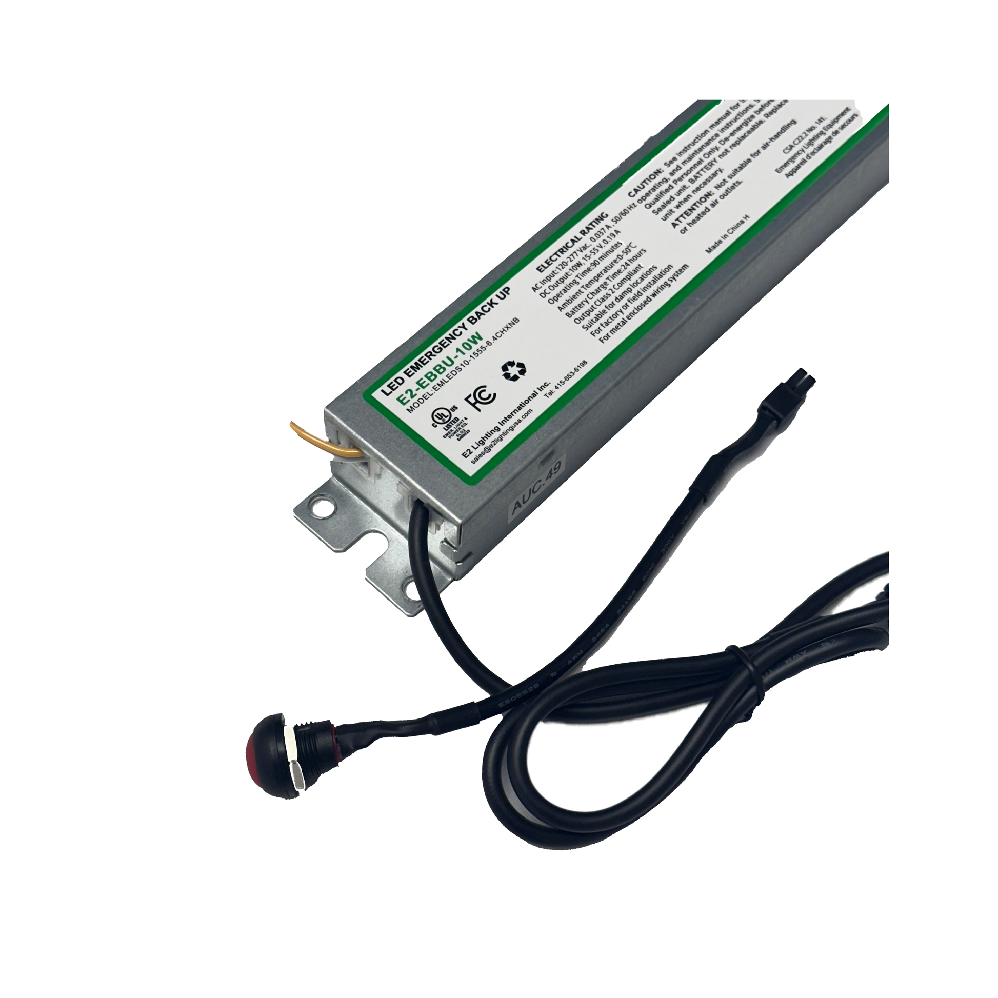 10W Emergency Battery Backup Driver - AHA Lighting LED