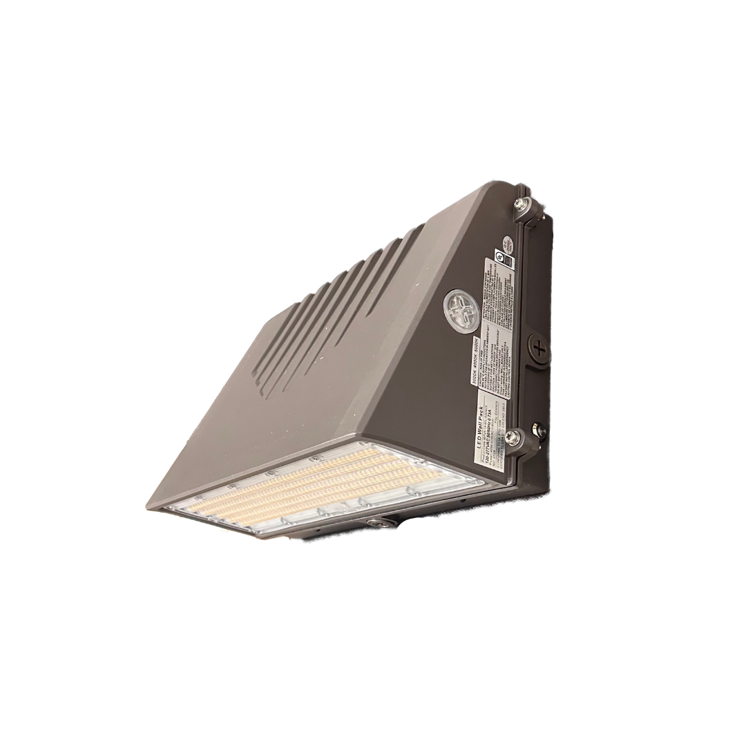 FULL CUTOFF WALL PACK 80W WITH EMERGENCY BATTERY BACKUP WITH PHOTOCELL SENSOR CCT TUNABLE 3000K/4000K/5000K OUTDOOR FIXTURE - AHA Lighting LED