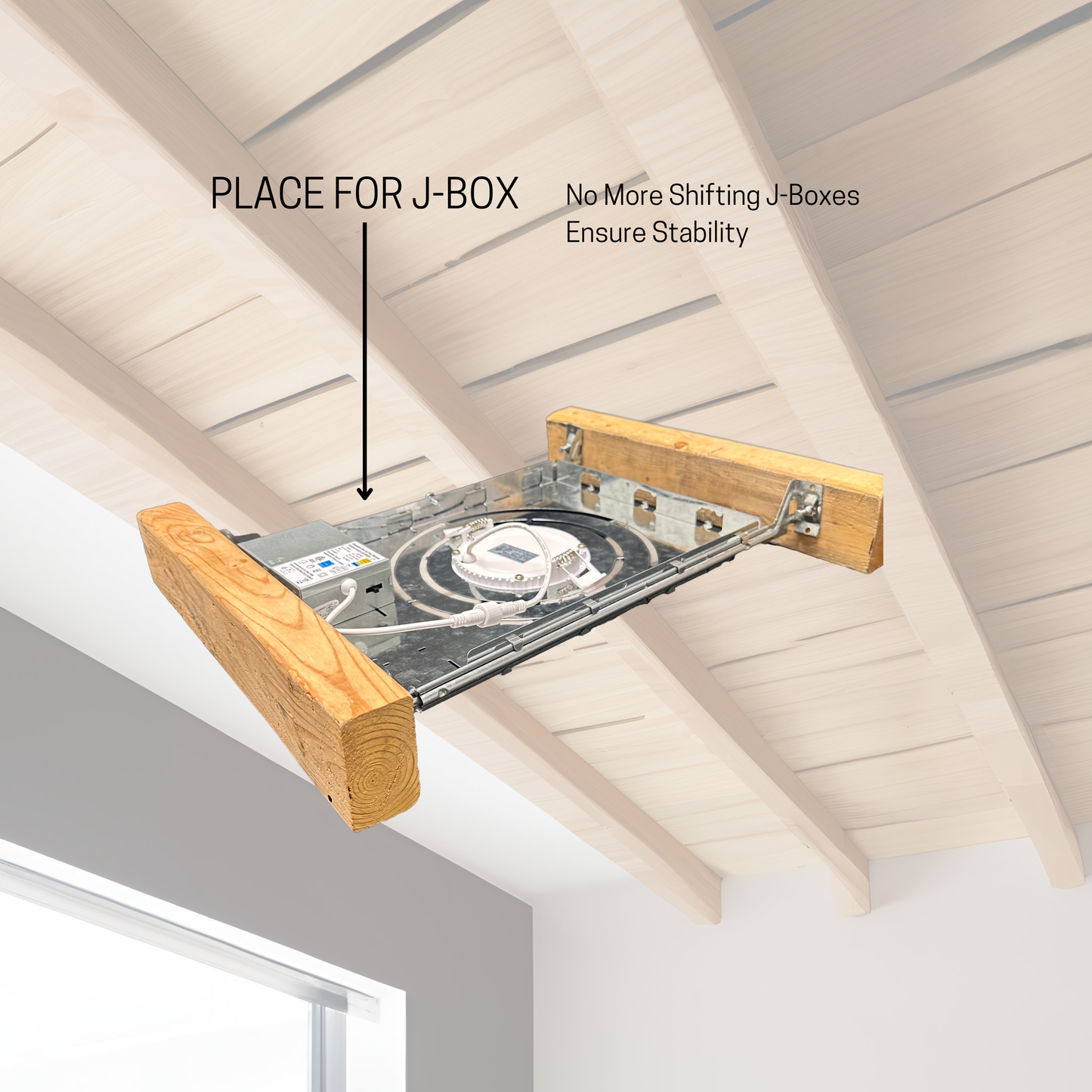 20 Pack New Construction Pre-Mounting Plate with Hanger Bars, 3/4/6/8 Inch Cut Holes - AHA Lighting LED